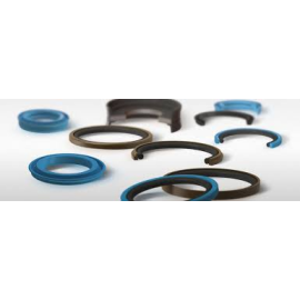 Composite piston seal for cylinder punch
