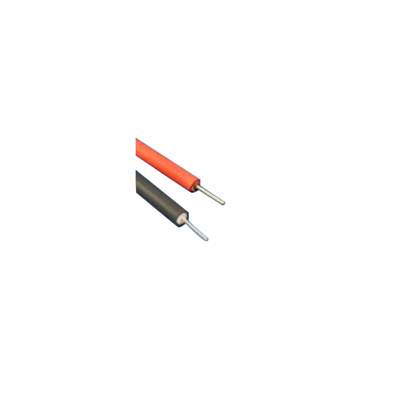 Câble HT silicone noir ou rouge noyau de cuivre (bobine 100m) 35kV diam 7mm